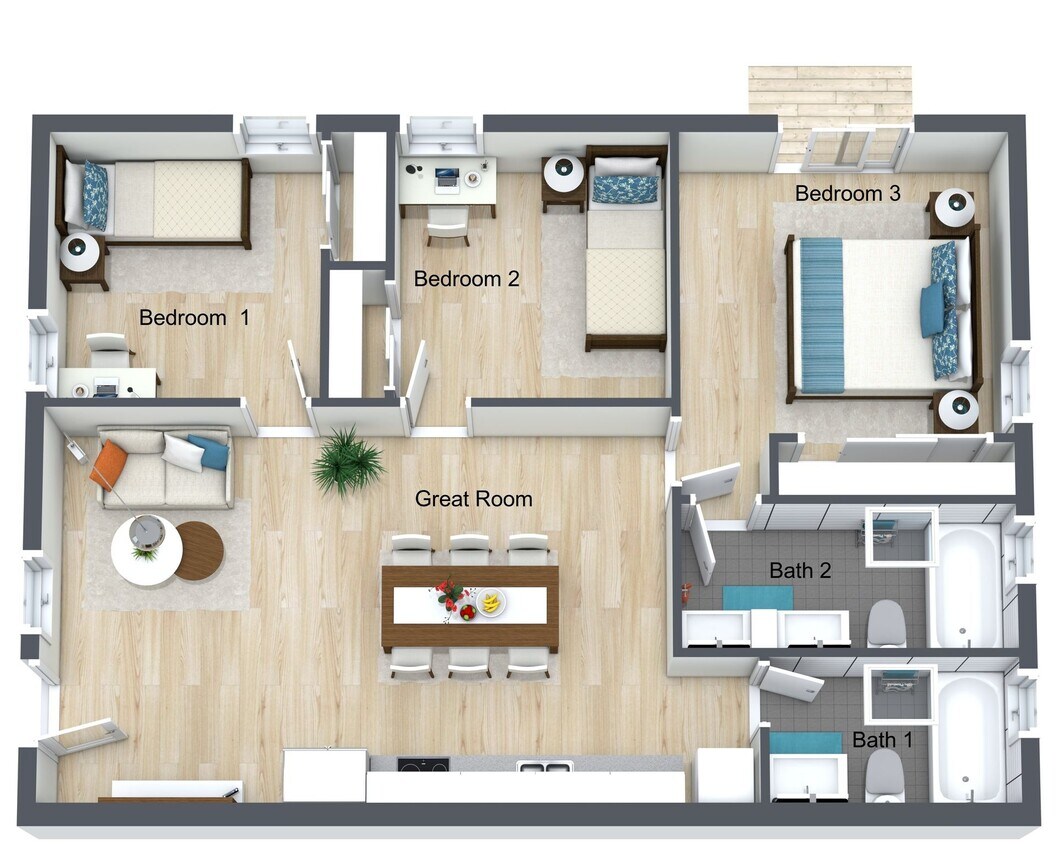 Floor Plan - ADU Homes- 4967