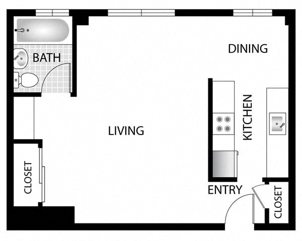 Floor Plan - Studio B