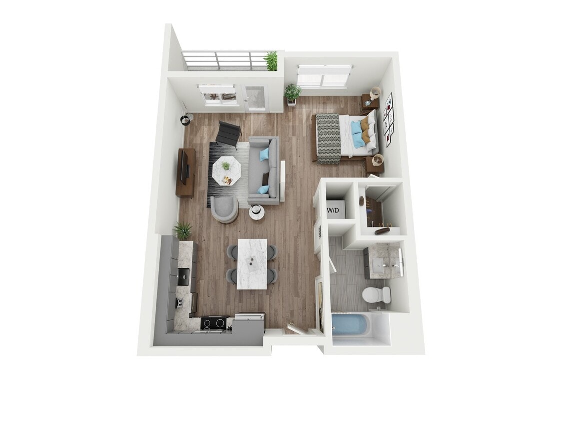 Floor Plan - B1 - Studio