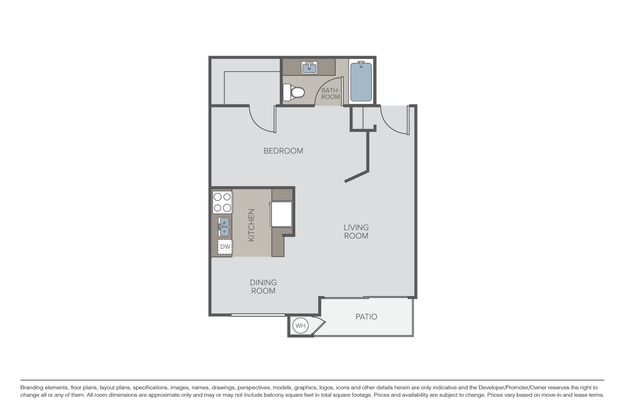 Floor Plan - Studio