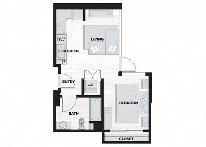 Floor Plan - Studio Q1
