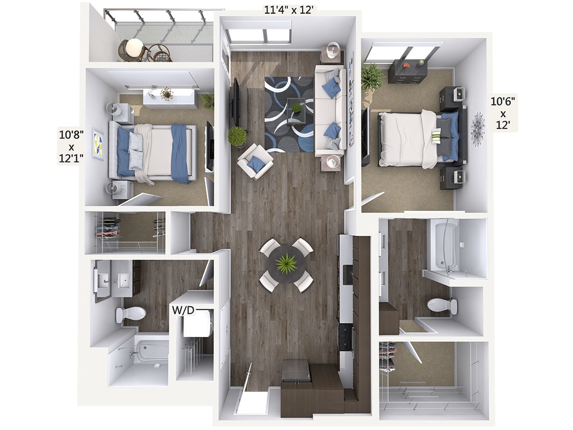 Floor Plan - B3-1043