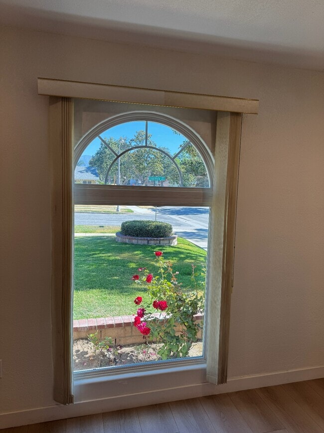 Living room window view - 328 E Linda Vista Ave