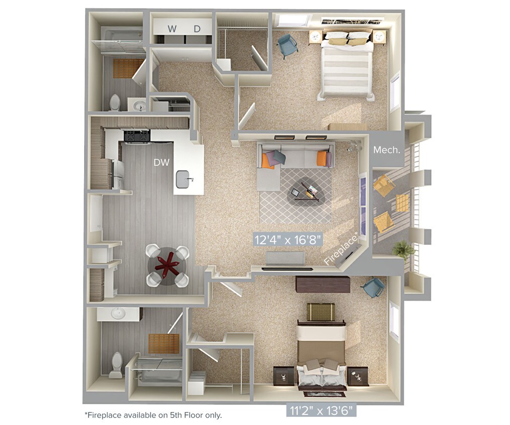Floor Plan - B1-1-1043