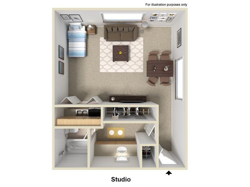 Floor Plan - 0+1