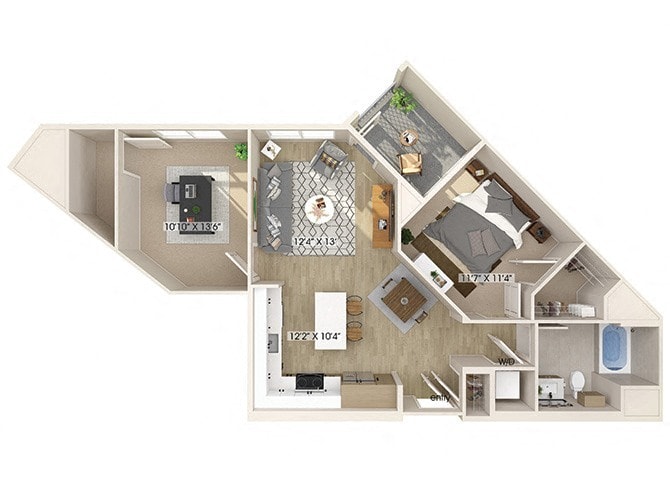 Floor Plan - A8D