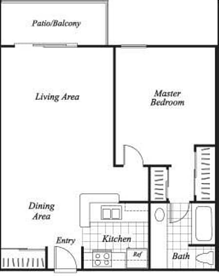 A1 - 1 Bedroom - 50% AMI