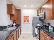 Stainless Steel Kitchen Appliances - The Lorenzo Apartments