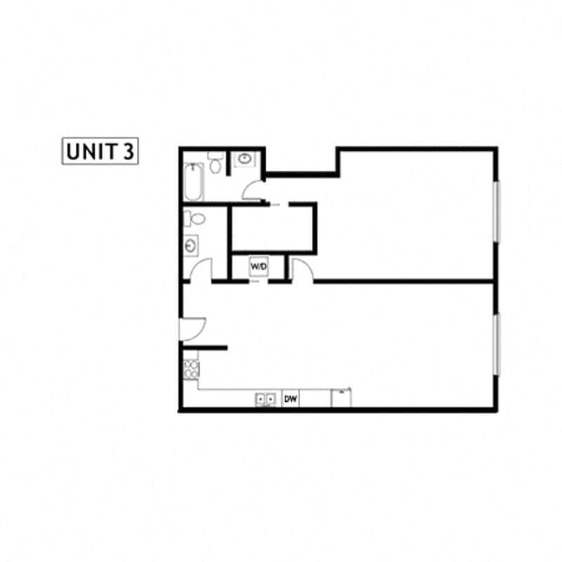 Floor Plan - Unit 3