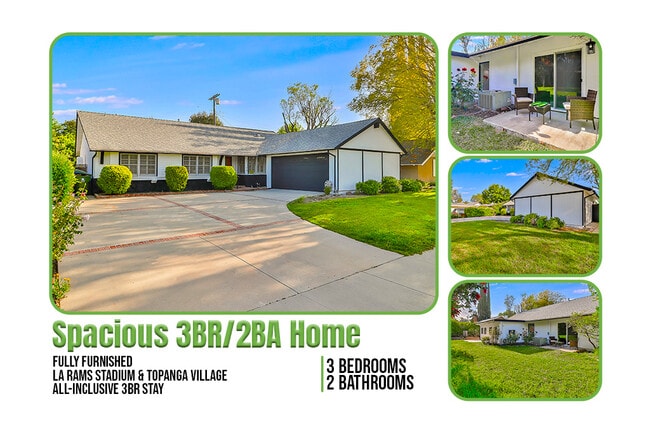 spacious 3br/2ba home - 22306 Hart St House