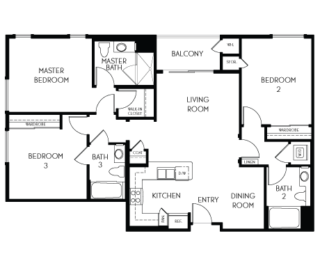 Floor Plan - 3C