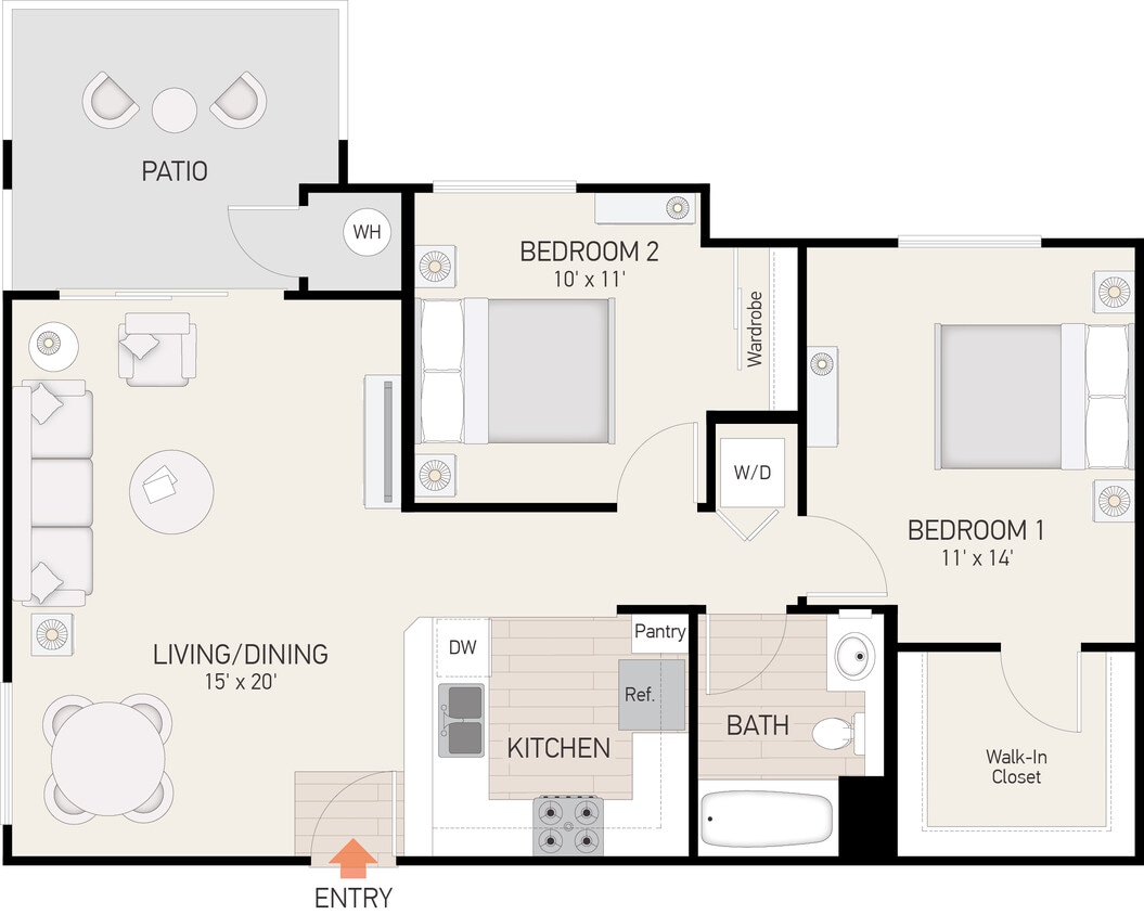 Floor Plan - Plan E