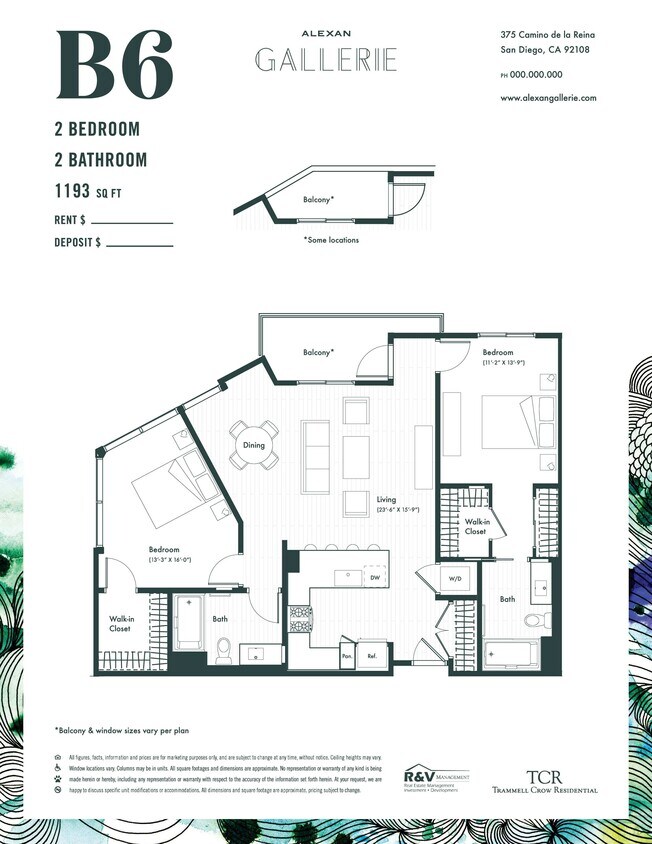 Floor Plan - B6 2x2