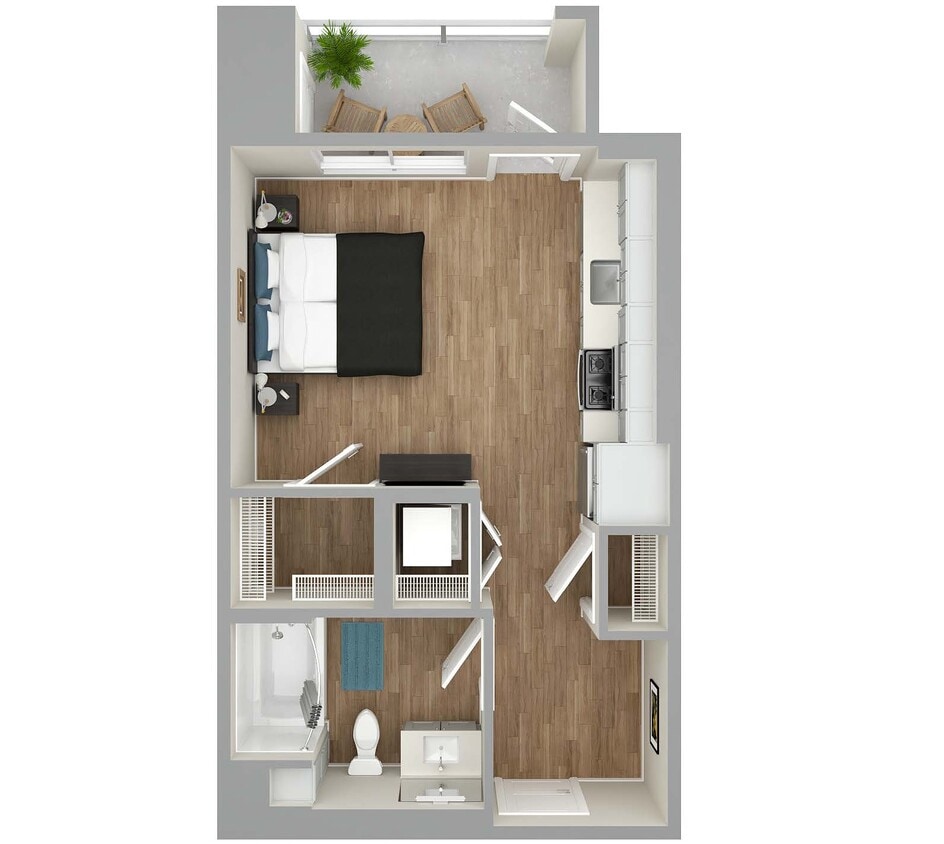 Floor Plan - BldgA-S1