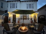 Private Patio with fire pit and grill. - 726 Cohasset Ct