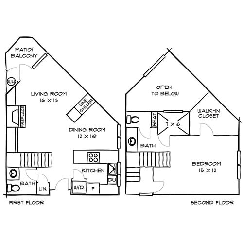 Floor Plan - St. Tropez Penthouse Premier