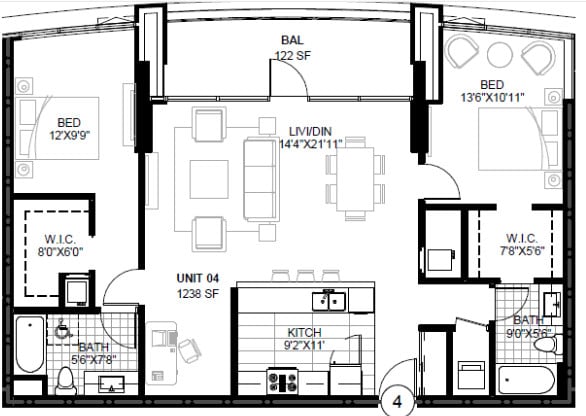 Floor Plan - SPIRE 2I