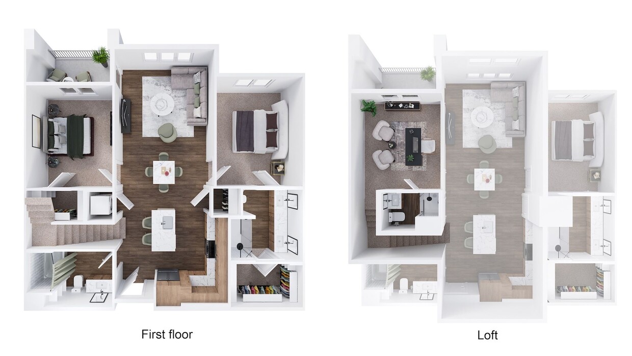 Floor Plan - B1 Loft