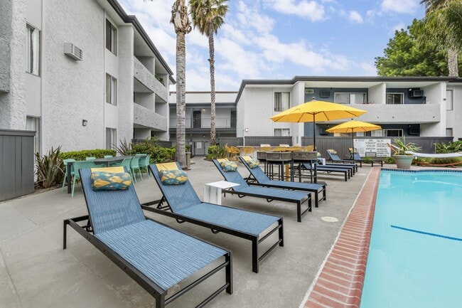 At Cornerstone Apartments - where sunny days meet poolside bliss. Your perfect spot to soak up the warmth and unwind amidst the comfort of home. - Cornerstone Apartment Homes
