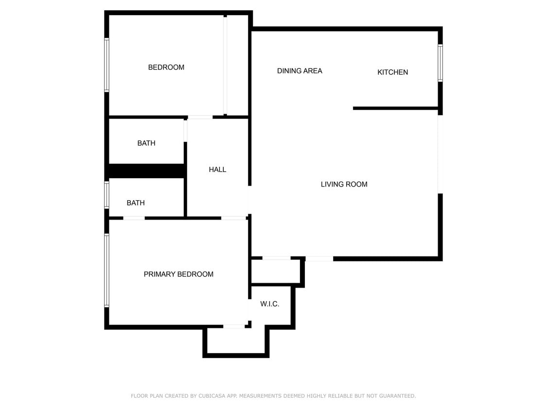 Floor Plan - (4112) 2bd/2ba - Deluxe