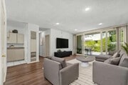Living Room Views - 691 Levering Ave Apartments