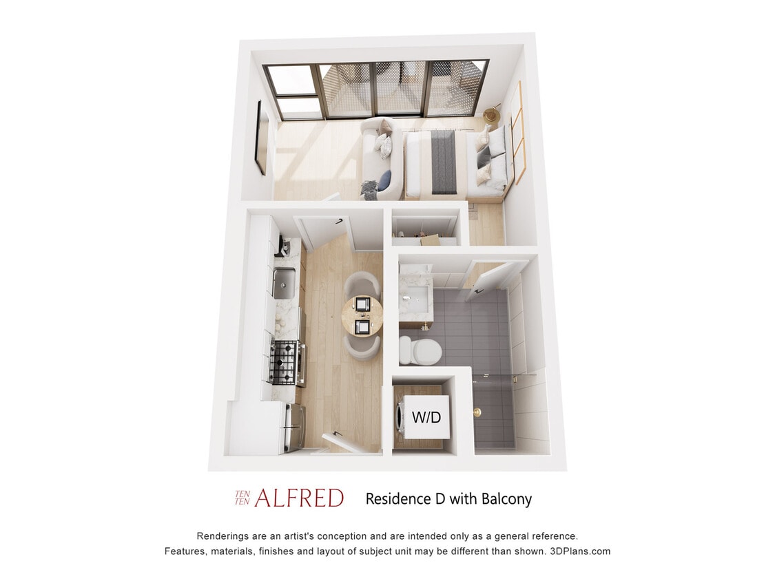 Residence D with Balcony - Residence D with Balcony