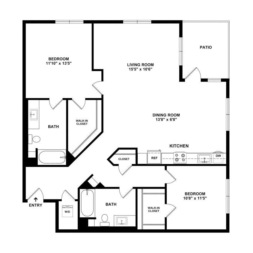 Floor Plan - 2E