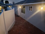 Private entry way with it's own space and courtyard - 7650 Ostrom Ave