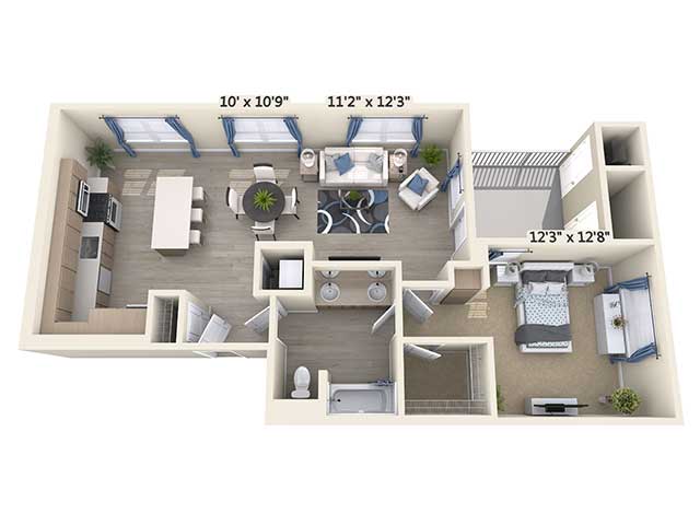 Floor Plan - A7-868sq