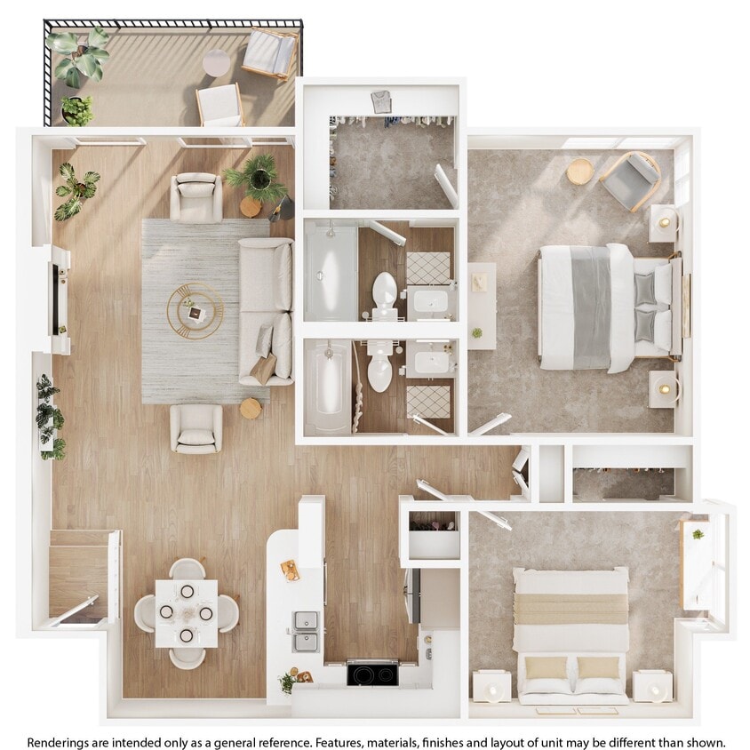 Floor Plan - B4 - Renovated