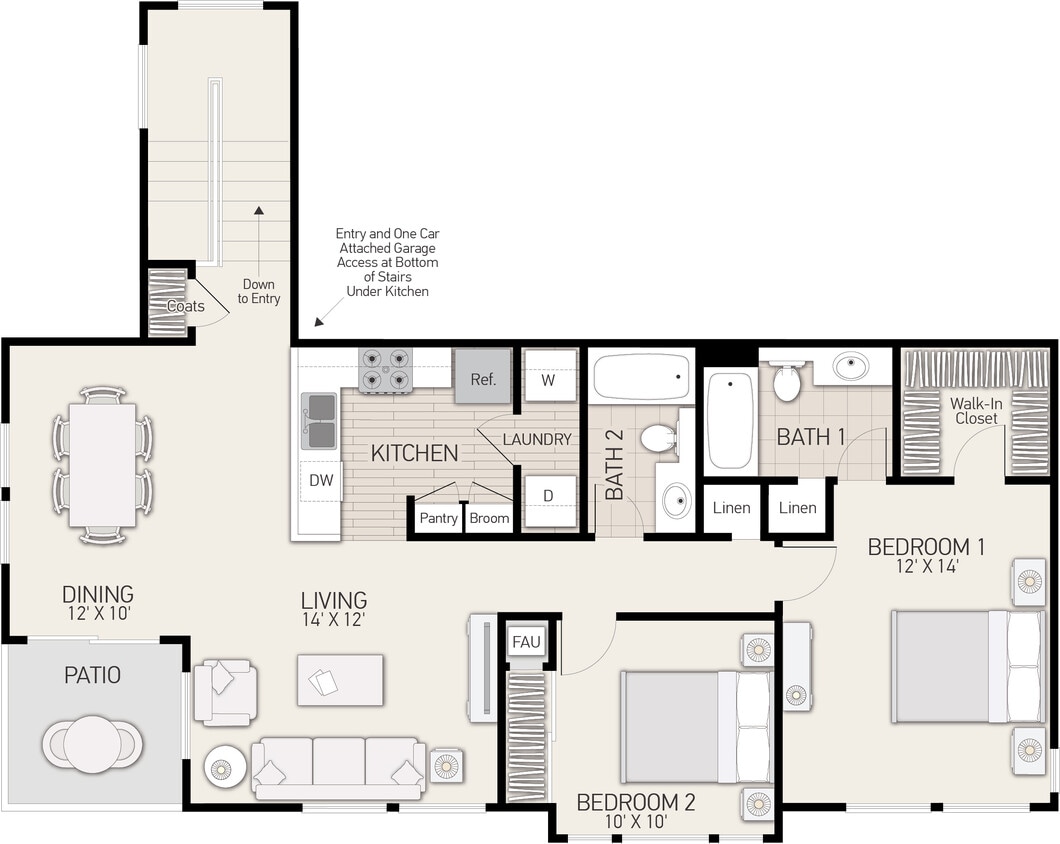 Floor Plan - Plan 1