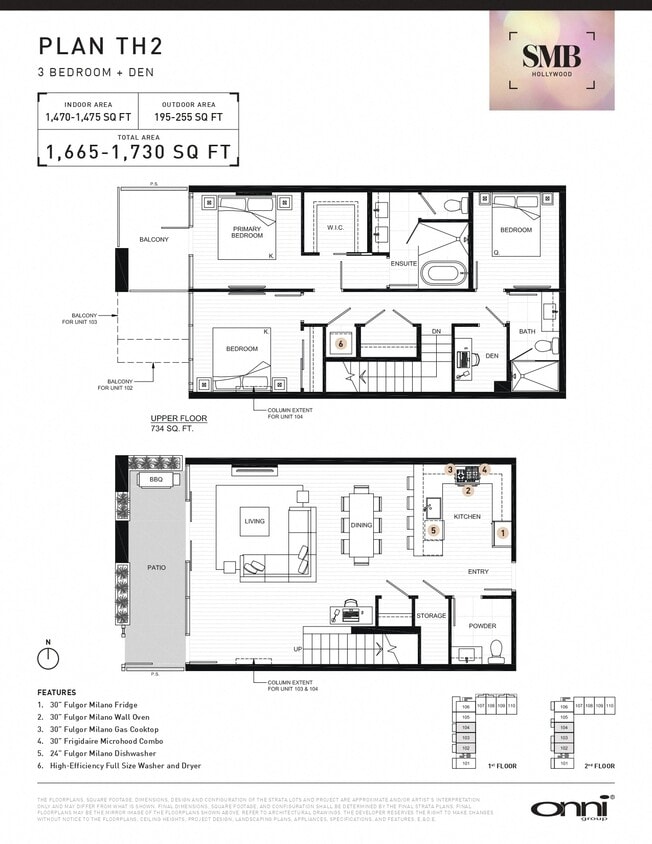 Floor Plan - TH2