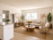 Livingroom-Virtual Staging - 701 9th St Unit 1