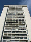 West side from Avenue of the Stars - Century Towers Apartments