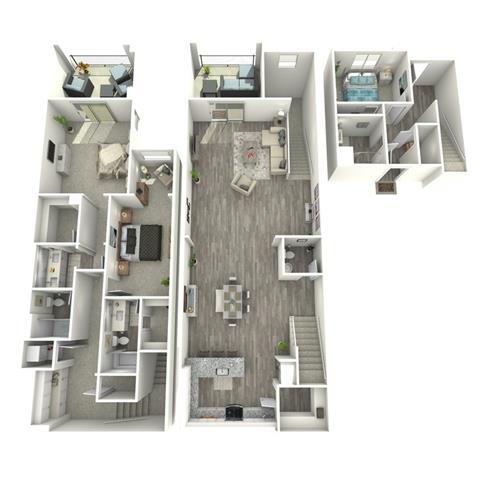 Floor Plan - 2x