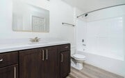 Single Vanity with Ample Cabinet Space - Villas at the Gardens Apartments