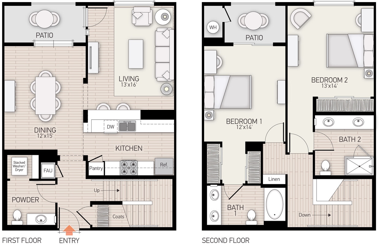 Floor Plan - Delrey - Plan 50