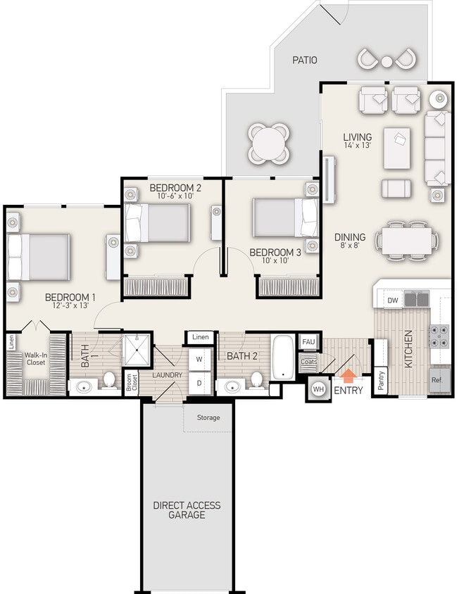 Floor Plan - Plan E