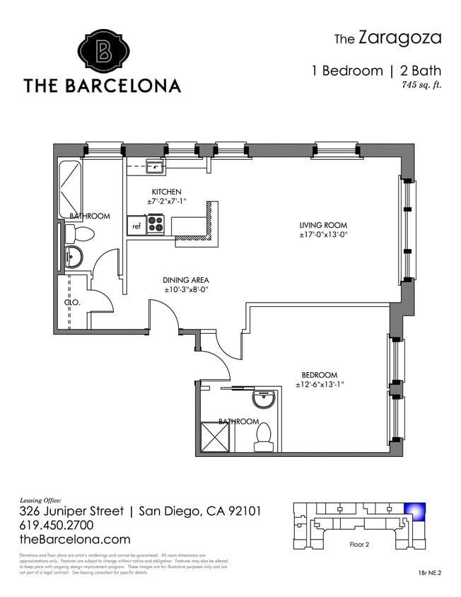 Floor Plan - Zaragoza