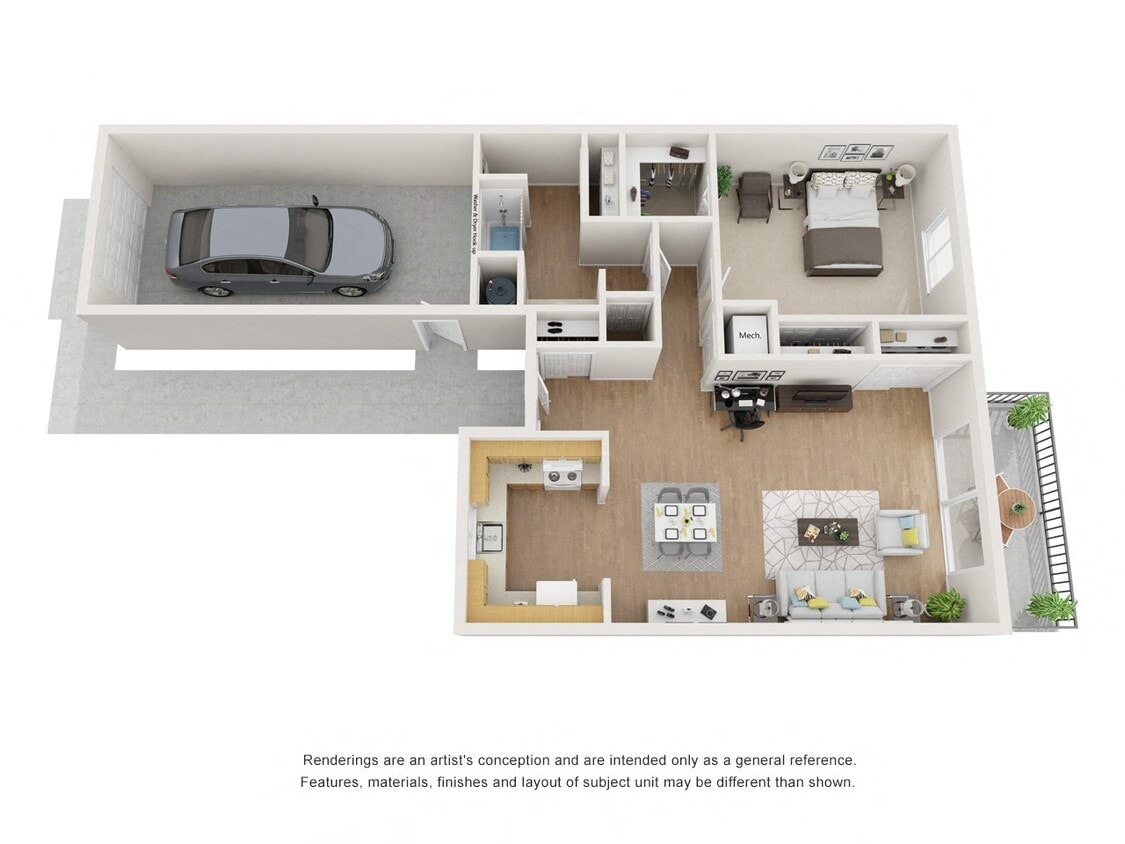 Floor Plan - Pine - Duplex