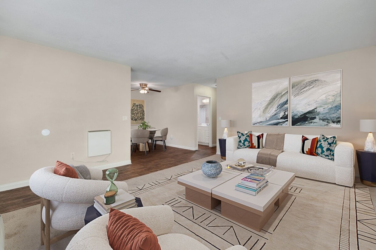 Floor Plan - 2bd/1ba (L) - Premium