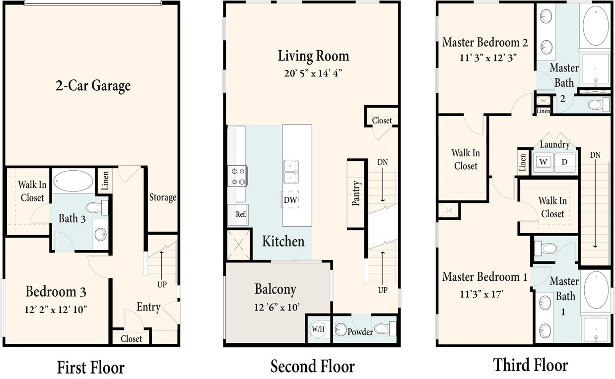 Floor Plan - Celebration - 2000 sf