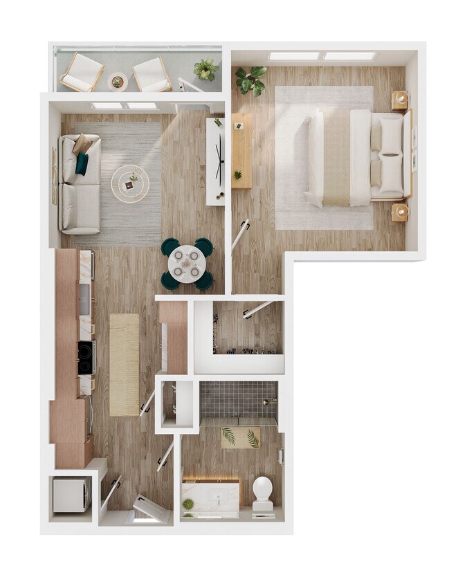 Floor Plan - A4.3-A4.6