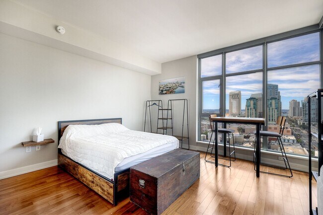 Photo - San Diego VIEW UNIT! Downtown  Gaslamp Quarter Three Weeks FREE Furnished  Studio -Available NOW! Unit #1109