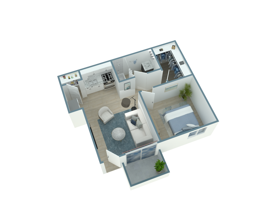 Floor Plan - Studio B