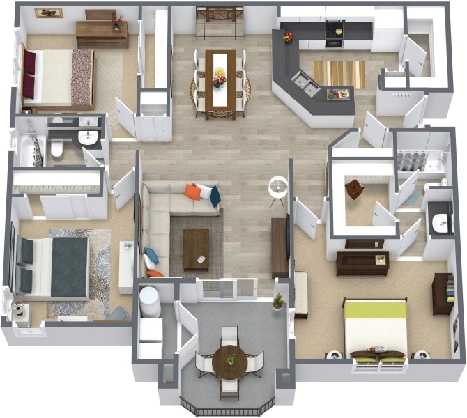 Floor Plan - Barcelona