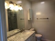Master bath - double sink - 2016 Ruhland Ave Unit # D