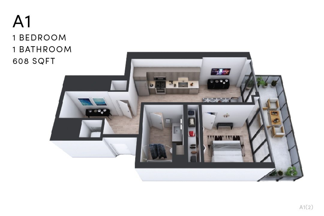 Floor Plan - Alina A1