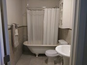 Timeless bath with claw foot tub - 5819 Redondo Dr