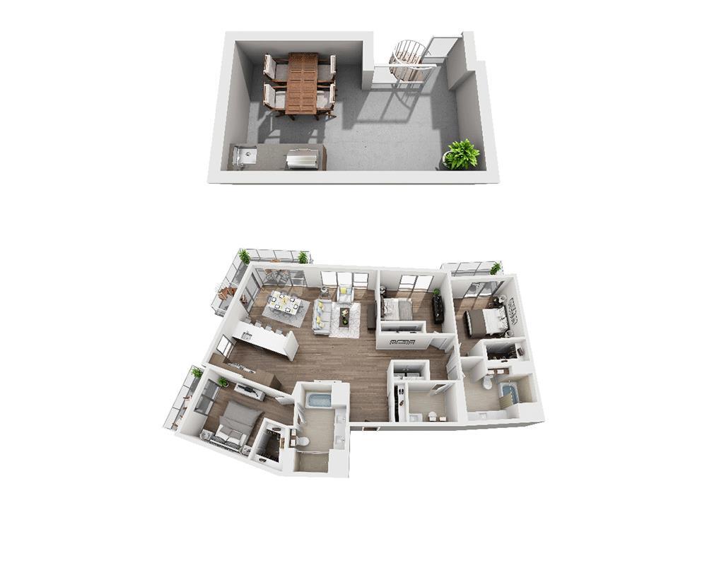 Floor Plan - C2.5H Penthouse